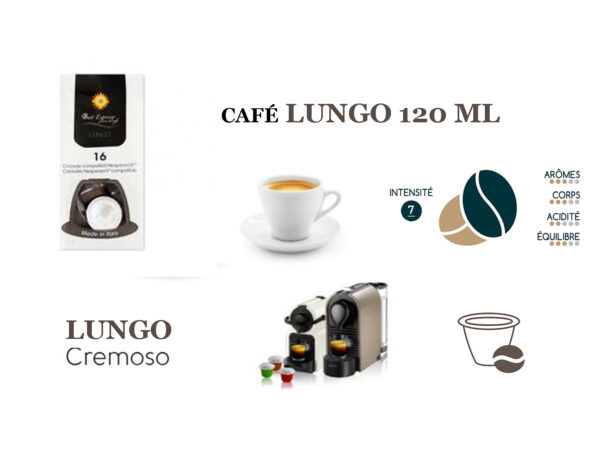 La capsule Italienne Lungo Nespresso