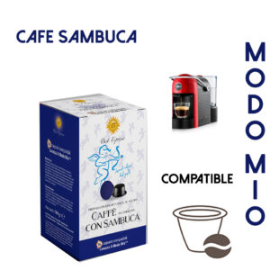 48 CAPSULES DE CAFÉ SAMBUCA COMPATIBLES Mondo Mio